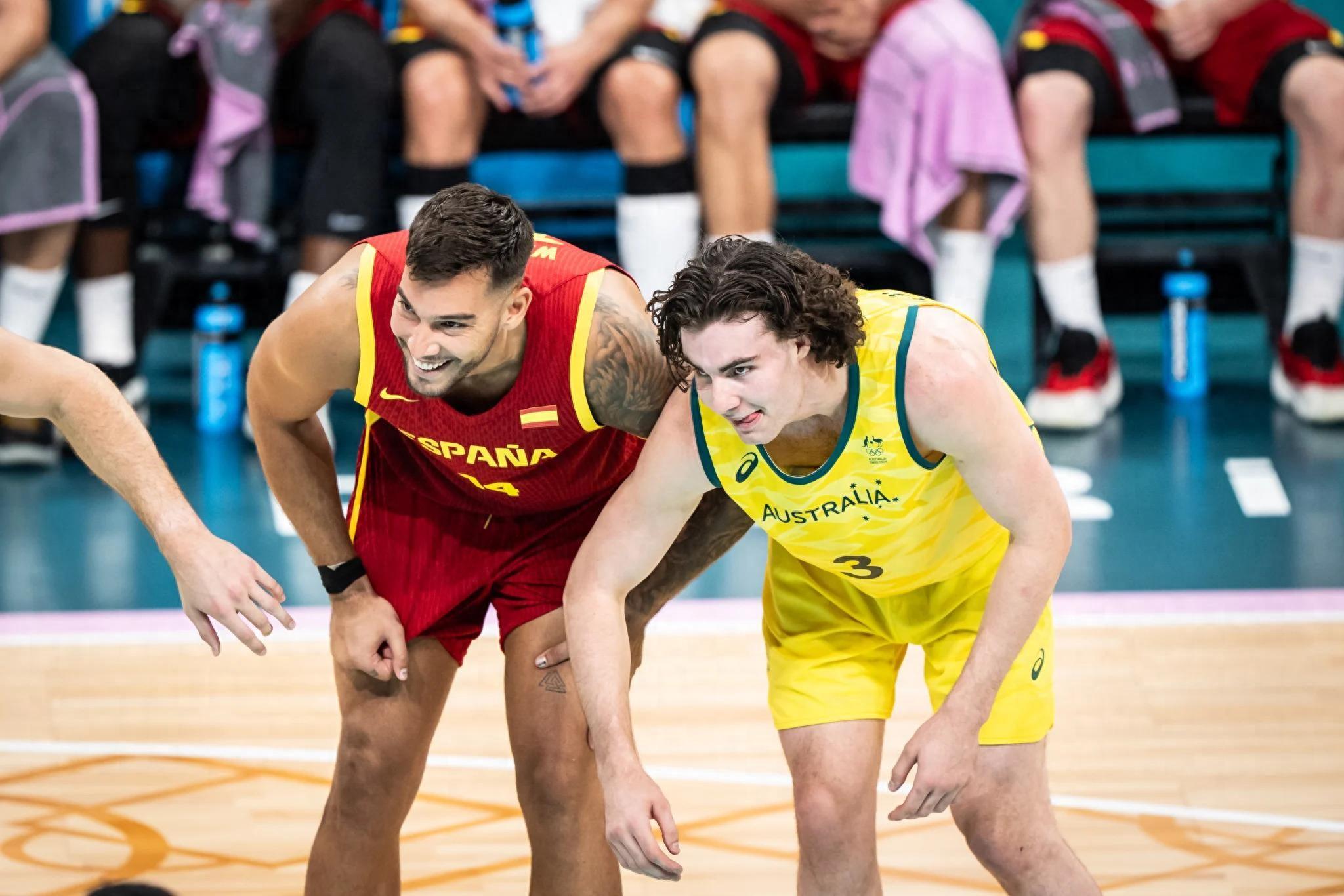 西班牙队在篮球比赛中力压对手